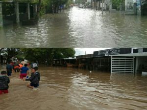 Hujan Lebat, Banjir Genangi Sebagian Kota Sinjai8