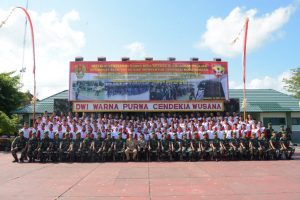 Tutup Penataran Kader Bela Negara Siswa SLTA seBali, Pangdam IX/Udayana : Tunjukkan Diri Sebagai Generasi Penerus Mengawal NKRI