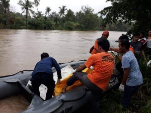 Satu lagi Korban Tenggelam Ditemukan Terapung di Sungai Manggotong