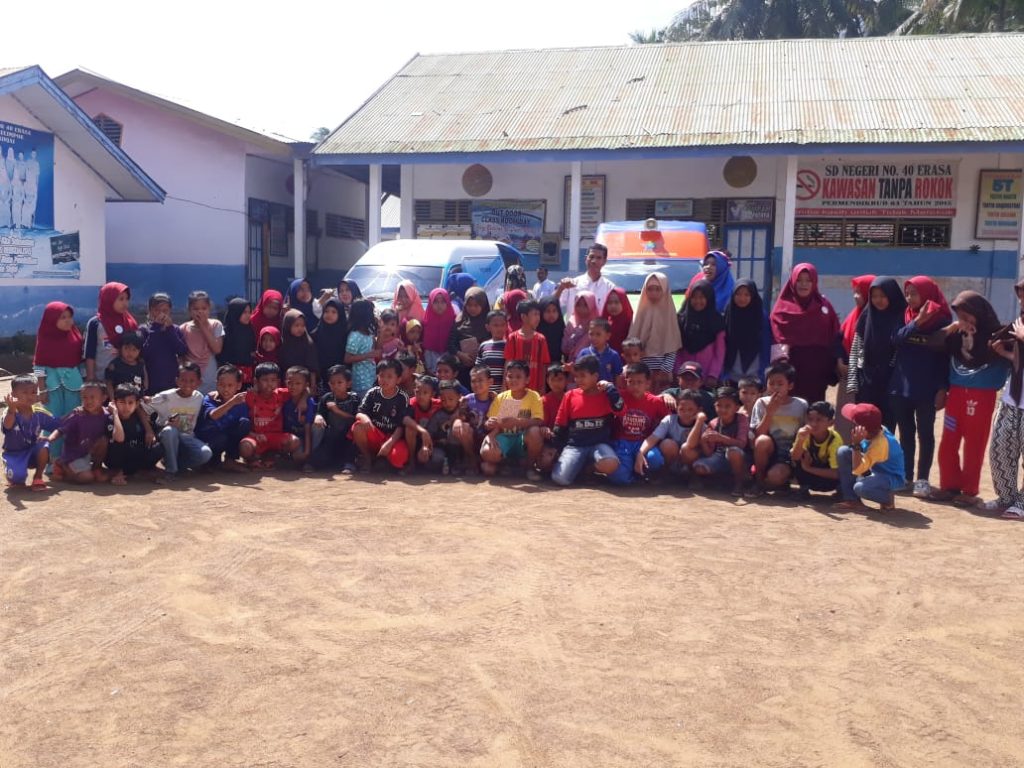 Dari SD 40 Erasa, PUSDONGKEL Hadirkan Keceriaan anak-anak