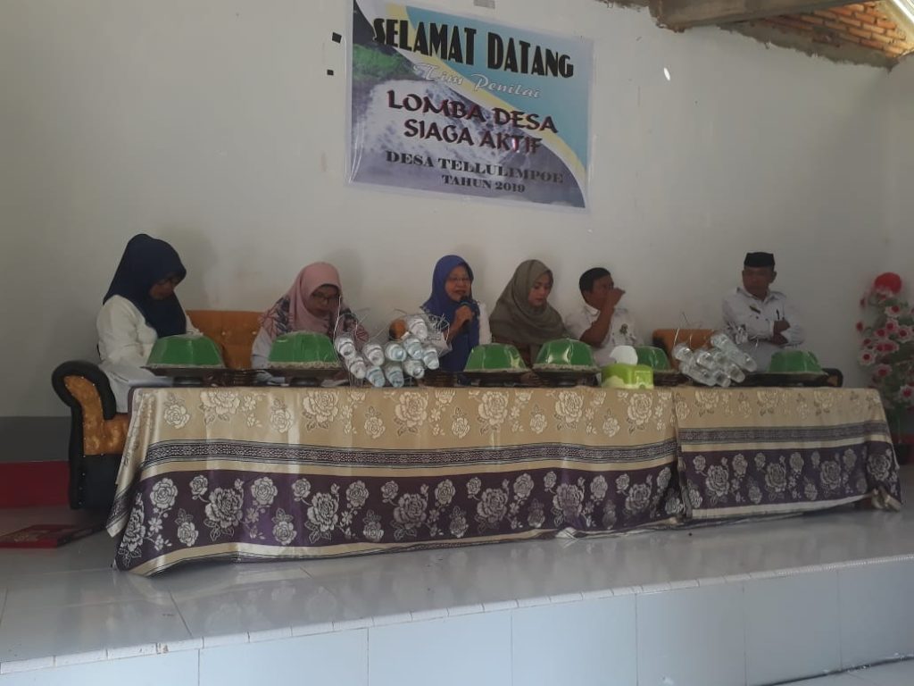 Tim Penilai Desa Siaga Aktif Hari Ini Kunjungi Desa Tellulimpoe
