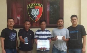 Curi Handphone Tetangga, Pria 38 Tahun Dibekuk Polsek Pematang Sawa