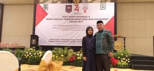 Mengharukan, Putri Kades Bonto Tengnga Gantikan Peran Almarhuma Ibunya di Ajang Temu Karya Nasional