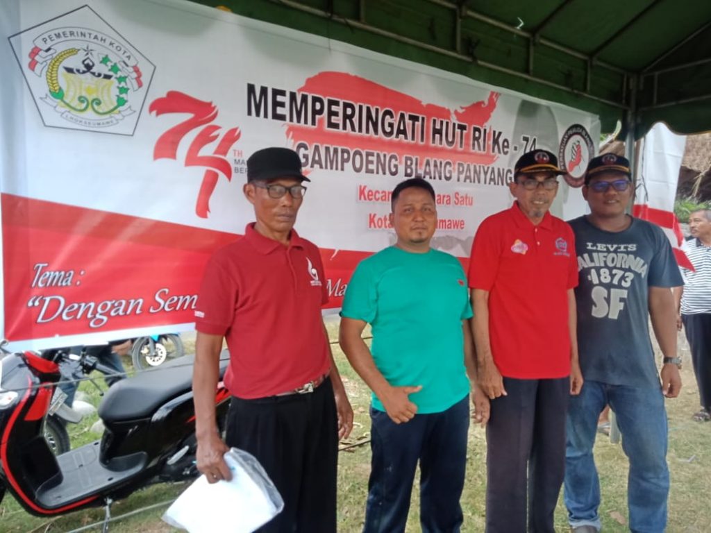 Sambut HUT RI Ke-74, Gampoeng Blang Panyang Gelar Berbagai Lomba Seru