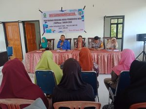 Camat Tellulimpoe Minta Desa Sukamaju Sinkronkan RPJM Kabupaten Sinjai dan RPJM Provinsi