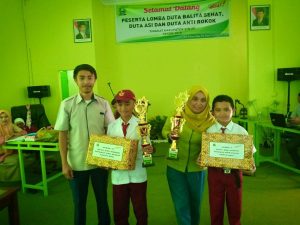 PKM Samaenre Sukses Bina Siswa SDN Palangka Juara Duta Anti Rokok