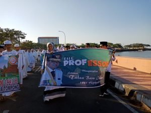 Pawai Syar’i, Warnai Perayaan Tahun Baru Islam 1441 H di Pantai Seruni Bantaeng