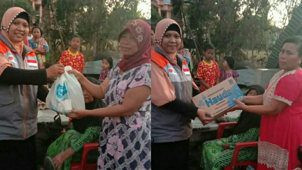 rumah zakat gelar aksi sosial peduli korban kebakaran