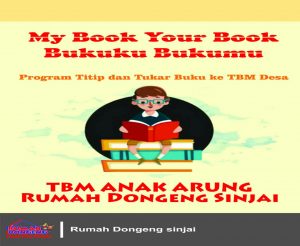 TBM Anak Arum Rumah Dongeng  Sinjai Adakan Program Titip dan Tukar Buku Ke TBM Desa