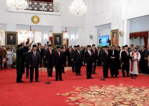 Presiden Jokowi Lantik Wakil Menteri di Istana