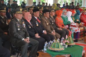 Wabup Sinjai Hadiri Peringatan HUT TNI Ke-74 Di Bone