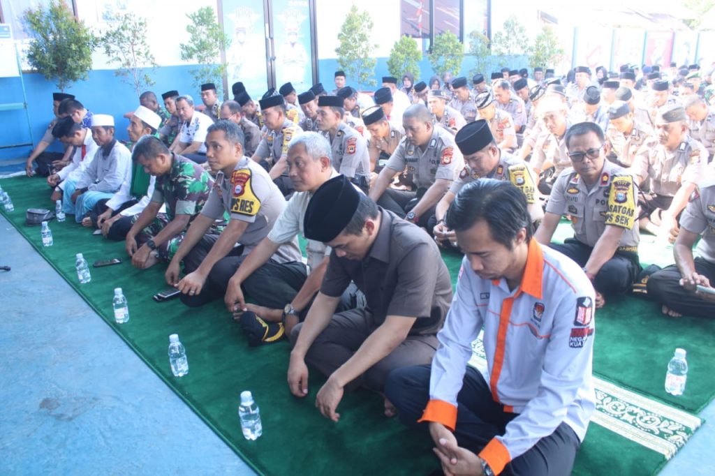 Jelang Pelantikan Presiden dan Wakil Presiden, Polres Gowa Gelar Dzikir dan Doa Bersama
