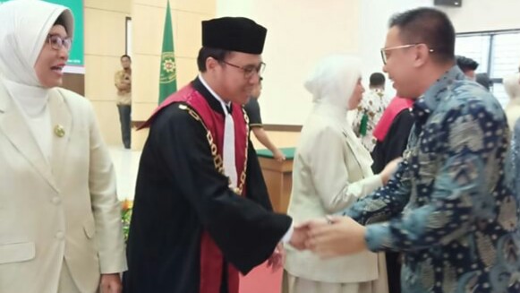 Bupati Selayar Hadiri Pelantikan Ketua Pengadilan Negeri Selayar di Makassar