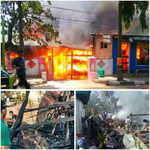 Minggu Duka: Dalam Sehari, 3 Rumah Warga Bantaeng Alami Kebakaran