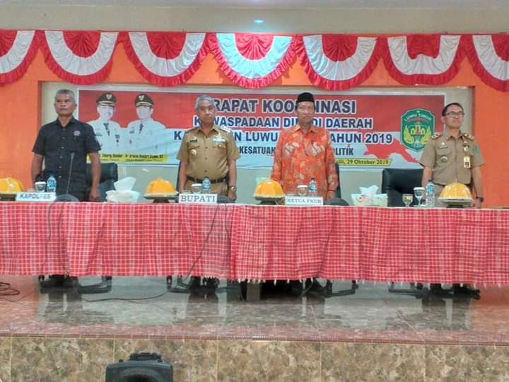 Buka Rakor, Husler Minta Tingkatkan Kewaspadaan Dini Jelang Pemilihan