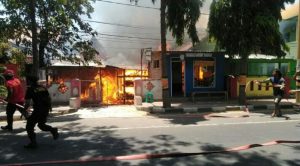 Kebakaran Rumah Warga Berimbas Pada MA Tompong Usai BBM Meledak