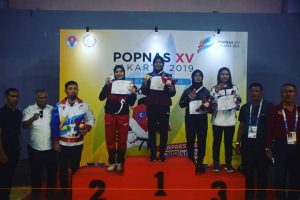 Siswi SMA 3 Makassar Sumbang Emas Pertama Untuk Sulsel di Popnas XV 2019