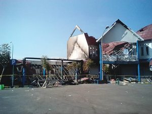 Kebakaran Menara Informasi Pelabuhan Pamatata, 6 Kios Ikut Terbakar
