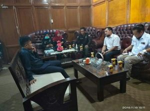 Pertanyakan DAK 2019, PSC 119 Palopo Audience Dengan Wakil Ketua DPRD