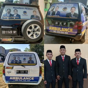 Dari Pelantikan Hingga Launching Ambulance Partai NasDem Sinjai