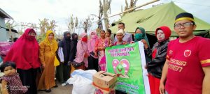Sahabat Dhuafa Bantu Korban Kebakaran di Ujung Loe