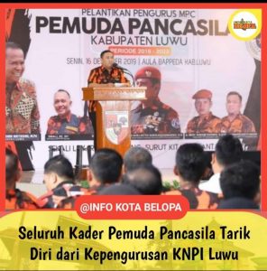 Kader MPC Pemuda Pancasila Mundur Berjamaah Dari KNPI Luwu, Ada Apa?