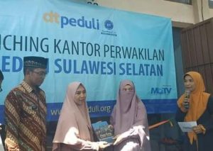 Istri Wagub Sulsel, Resmikan Kantor DT Peduli Makassar
