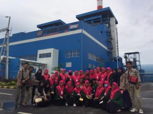 Keren, Mahasiswa Teknik Kimia FTI UMI Belajar di PLTU Jeneponto