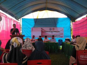 Panitia Pilkades Dwitiro Sukses Gelar Pemaparan Visi Misi Cakades