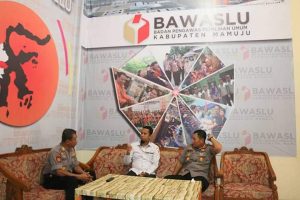 Antisipasi Kerawanan Pilkada, Kapolresta Mamuju Koordinasi ke Bawaslu