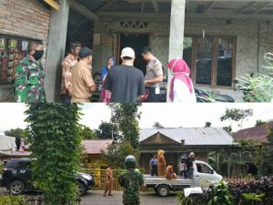 Aksi Sosialisasi Pencegahan Covid-19 di Desa Barugariattang Dengan Menyisir Rumah Warga