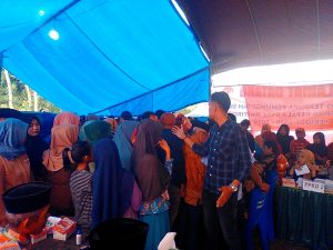 Meski Hujan, Warga Dwitiro Tetap Antusias Nyoblos