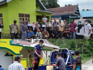 Begini Giat Pemdes Bajiminasa Dalam Memutus Mata Rantai Virus Corona