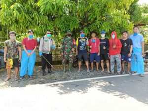 Pemerintah Desa Libureng Kolaborasi Dengan Pemuda Cegah Covid-19
