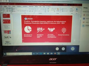 Bahas IKO, PDNA Bulukumba Mitra Utama Program MADANI-USAID Lakukan Pertemuan Virtual
