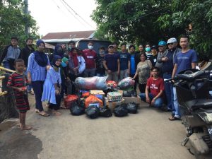 Karang Taruna Desa Bontominasa Peduli Korban Banjir Bantaeng