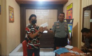 LMPI Mac Bulukumpa Laporkan Penyebar Hasil Swab di Polres Bulukumba
