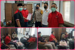 Kapolres Selayar Terima Aspirasi Dari Rombongan DPC PDI Perjuangan