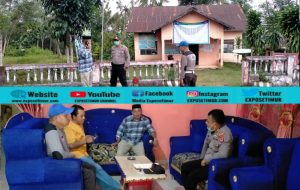 Kapolsek Bulukumpa Temui Kades Bontomangiring, Ini Alasannya