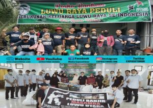 Pengurus Besar Kerukunan Keluarga Luwu Raya Terus Bergerak Bantu Korban Bencana Luwu Utara