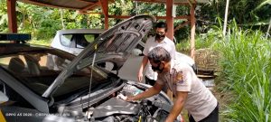 Untuk Maksimalkan Pelayanan Masyarakat,Polsek Bulukumpa Cek Kesiapan Kendaraan
