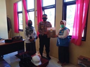 Manajer PLN ULP Tanete Baru, Silaturahmi ke Polsek Bulukumpa