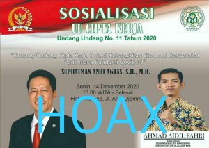 Presma UIN Alauddin Makassar Merespon Pamflet Hoax Yang Beredar