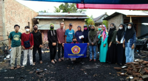 Karang Taruna Mabbulo Sibatang Lakukan Aksi kemanusiaan Untuk Korban Kebakaran Desa Bontomasila