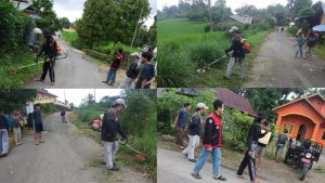 Hari Kedua, KTAP Desa Barugariattang Lanjutkan Aksi Pedul Lingkungan di Dusun Lembangge