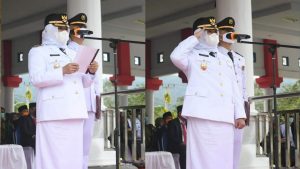 HUT Koltim Ke-8 Tahun, Plt. Bupati Melaunching Kartu Sehat Daerah dan Penyerahan Piagam Penghargaan