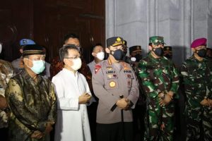 Kunker ke Sulut, Kapolri Pastikan Keamanan Gereja Di Malam Jumat Agung