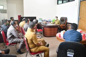 Jelang Ramadhan, Sekda Sinjai Pimpin Rapat Persiapan Pelaksanaan Ibadah di Islamic Center Tanassang