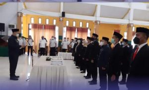 Lantik Pejabat Fungsional, Bupati Pangkep: Bekerjalah Lebih Profesional