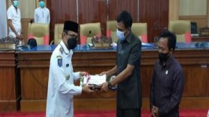 LKPJ Bupati Telah di Paripurnakan DPRD Bombana